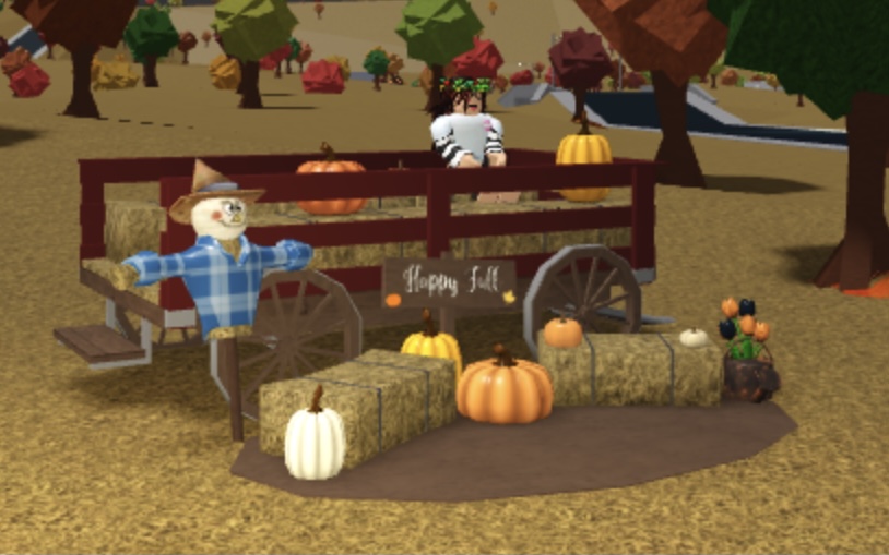 BLOXBURG HALLOWEEN UPDATE 0.9.1 *Fall Treats, Pumpkin Stand & More* 