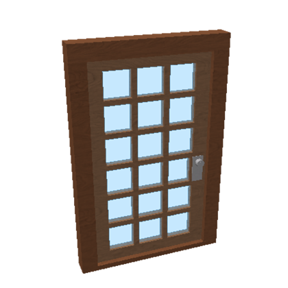 Glass Panel Door Welcome To Bloxburg Wikia Fandom - stained glass door roblox