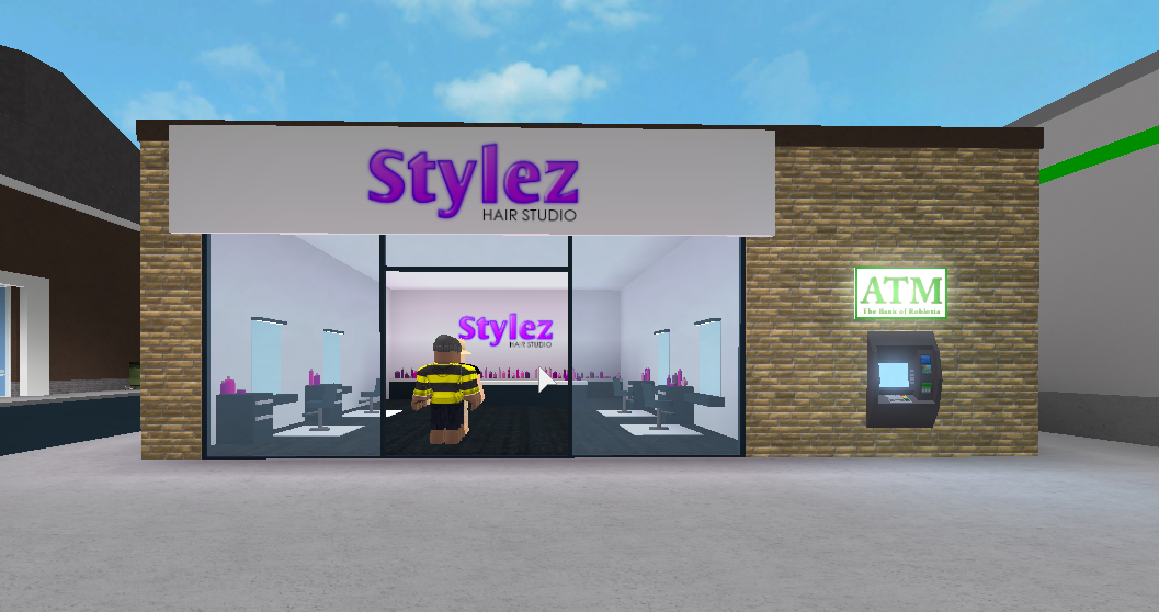 Stylez Hair Studio Welcome To Bloxburg Wikia Fandom - hair salon roblox videos