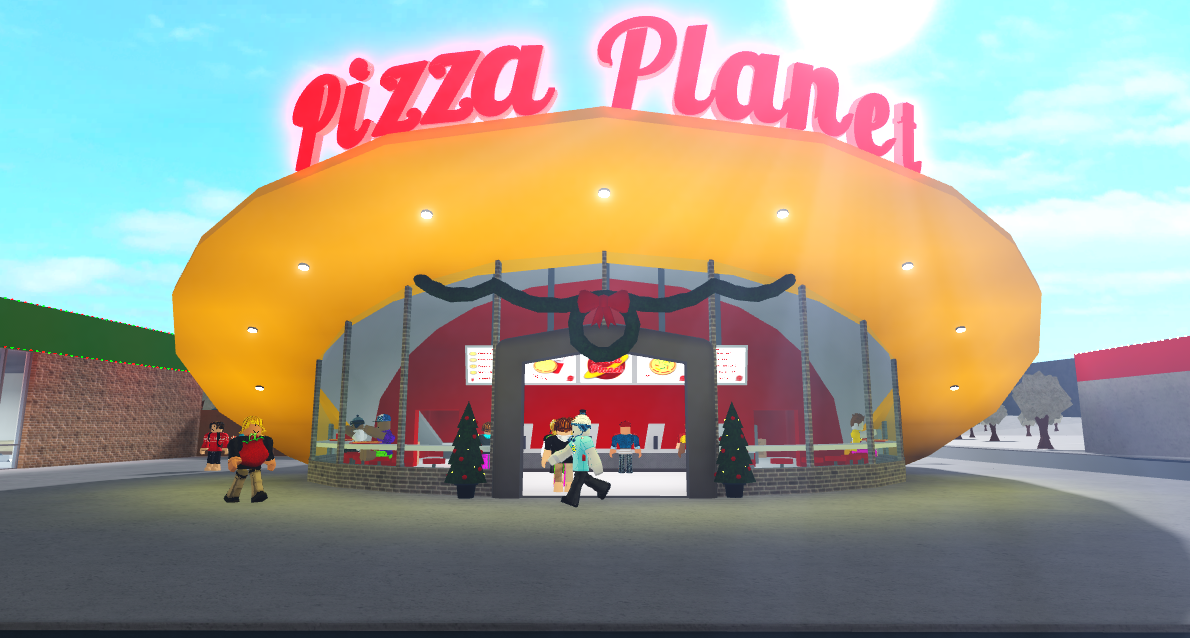 Pizza Planet Welcome To Bloxburg Wikia Fandom - pizza delivery roblox bloxburg