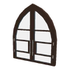 Pointed Top Arch Double Door