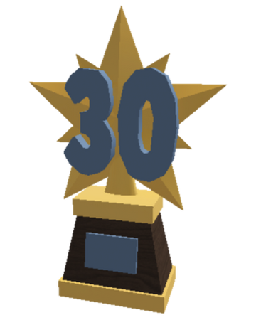 30 Day Streak Trophy Welcome To Bloxburg Wikia Fandom - 1 billion visits trophy roblox