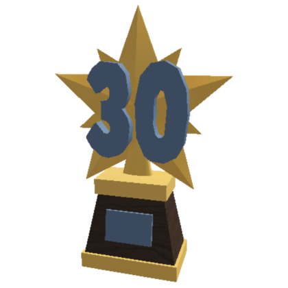 30 Day Streak Trophy Welcome To Bloxburg Wikia Fandom - how much robux is 100k in bloxburg earn robux rewards