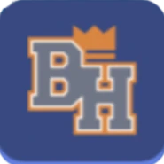 Bloxburg High School icon on the cellphone menu.