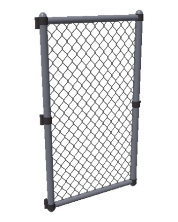 Chain Link Gate Welcome To Bloxburg Wikia Fandom - metal gate roblox