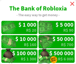 Currencies Welcome To Bloxburg Wiki Fandom - how much is 50000 robux