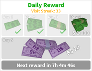 DailyLoginWithStreak