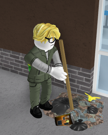 Janitor Welcome To Bloxburg Wikia Fandom - roblox janitor outfit