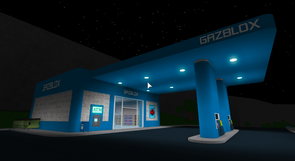 Gazblox Welcome To Bloxburg Wikia Fandom - total gas station roblox