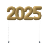 New Year's Balloon 2025