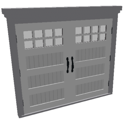 Traditional Carriage Garage Door Welcome To Bloxburg Wikia Fandom - garage door roblox