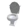 FancyFlush Trimmed Toilet