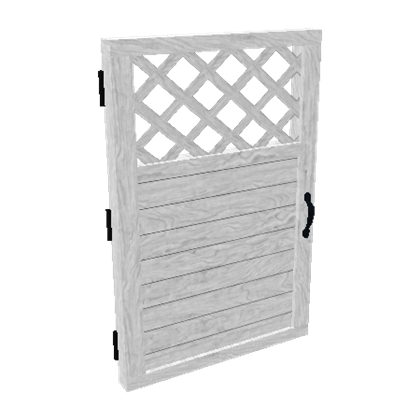 Florid Fence Gate Welcome To Bloxburg Wikia Fandom - white picket fence gate roblox