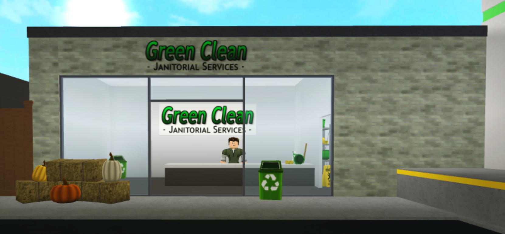 Green Clean Welcome To Bloxburg Wiki Fandom - tiny task roblox bloxburg