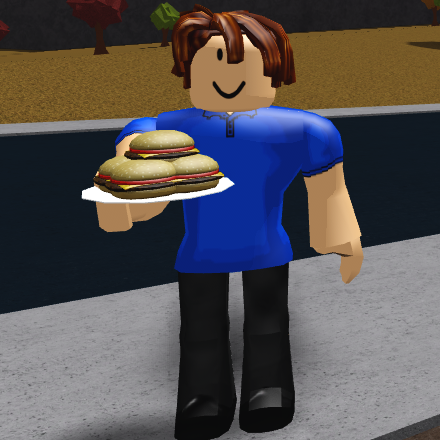 Work for you as a pizza delivery person at roblox bloxburg by Tutwelis