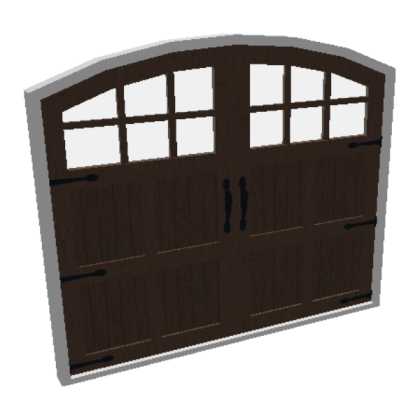 Arched Carriage Garage Door Welcome To Bloxburg Wikia Fandom - roblox admin door