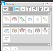 Old Backpack UI