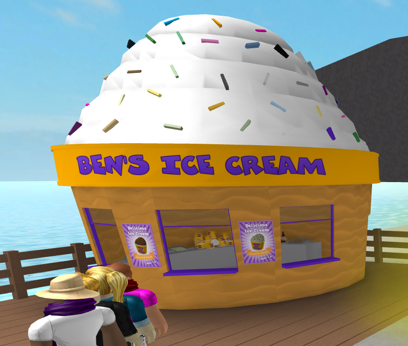 Ben S Ice Cream Welcome To Bloxburg Wiki Fandom - ice cream shop roblox id