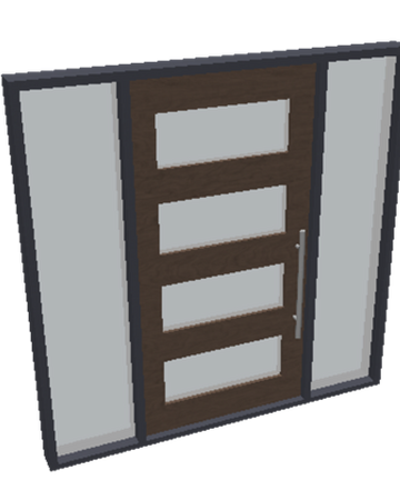 Frosted Front Door Welcome To Bloxburg Wikia Fandom - frosted window roblox