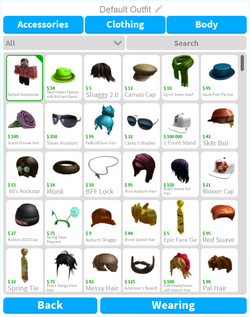 Customization Welcome To Bloxburg Wiki Fandom - how to wear more than one hair in roblox on ipad