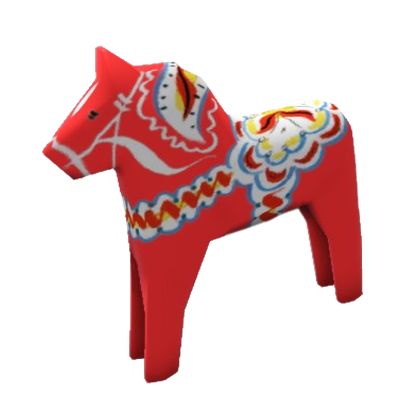 Elf With Dala Horse Ornament 5