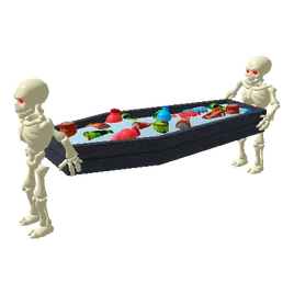 Skeleton Carried Fridge