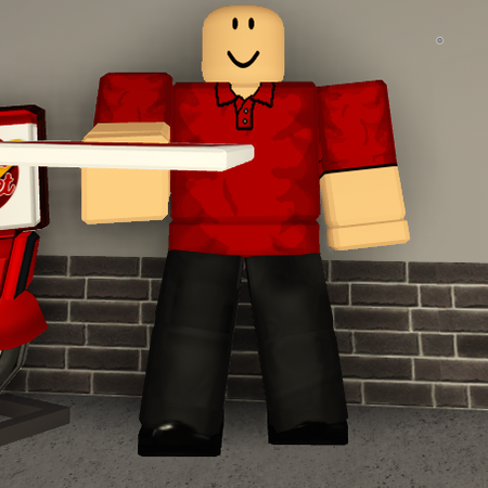 Delivery Person Welcome To Bloxburg Wikia Fandom - roblox cashier outfit