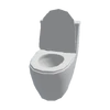Rounded Modern Toilet