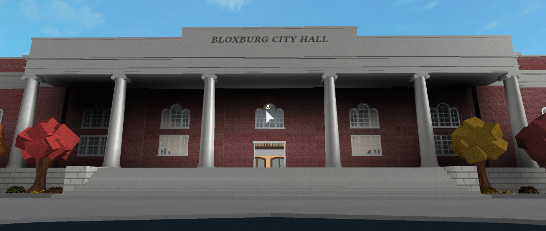 Bloxburg City Hall Welcome To Bloxburg Wikia Fandom - roblox town build