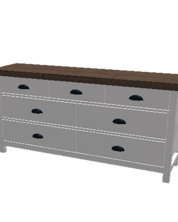 Rustic Dresser Welcome To Bloxburg Wikia Fandom - dresser large storage roblox