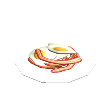 bacon and eggs cartoon