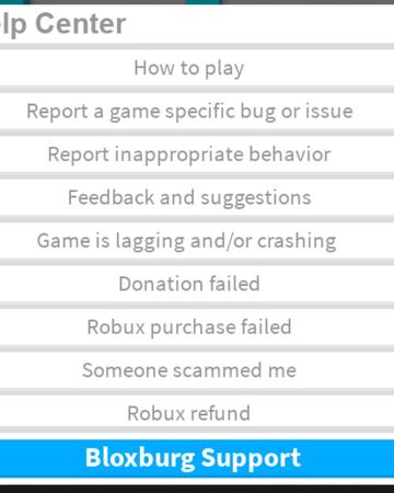 Help Center Welcome To Bloxburg Wiki Fandom - how to refund buying access to a game on roblox