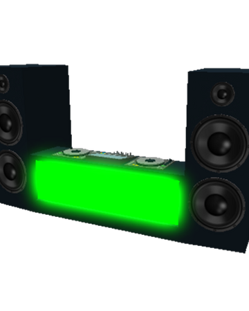 Dj Booth Welcome To Bloxburg Wikia Fandom - roblox dj set