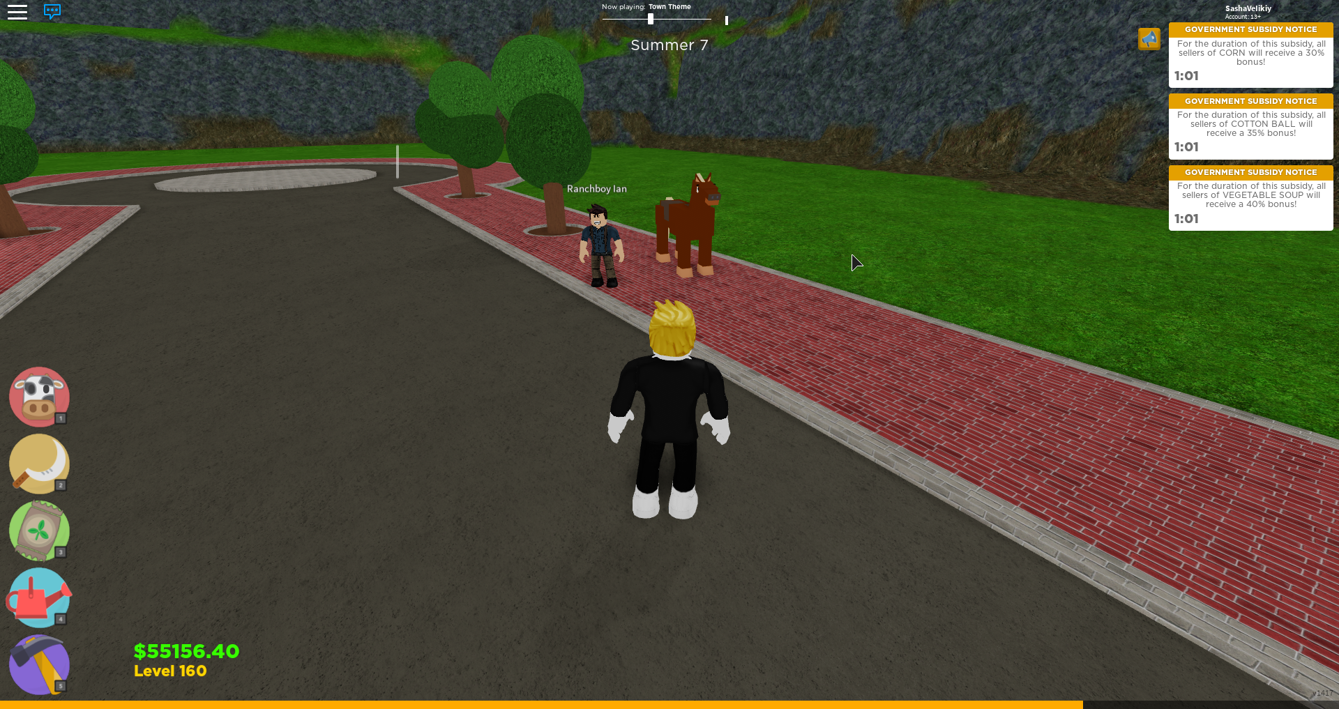 Horse Welcome To Farmtown Wiki Fandom - in farm town how to buy more land roblox