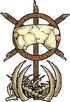 A Hammerhead Abomination effigy