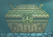 An Aztec Casket as found in game