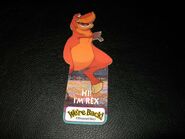 We're Back A Dinosaur's Story Bookmark Rex front