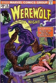 Werewolf By Night #35 F- Jack Russell Battles Werewolf! Death in