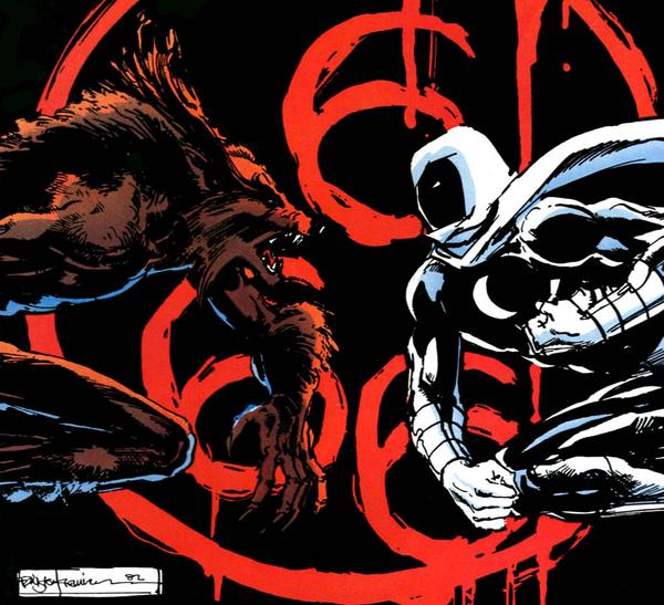 Marvel Team Up: Moonknight / Werewolf By Night by Justiceavenger on  DeviantArt