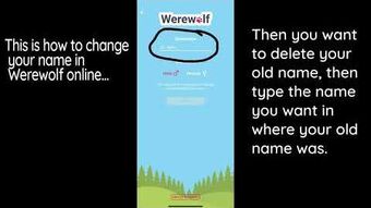 Username Werewolf Online Wiki Fandom