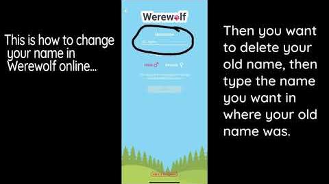 Username Werewolf Online Wiki Fandom