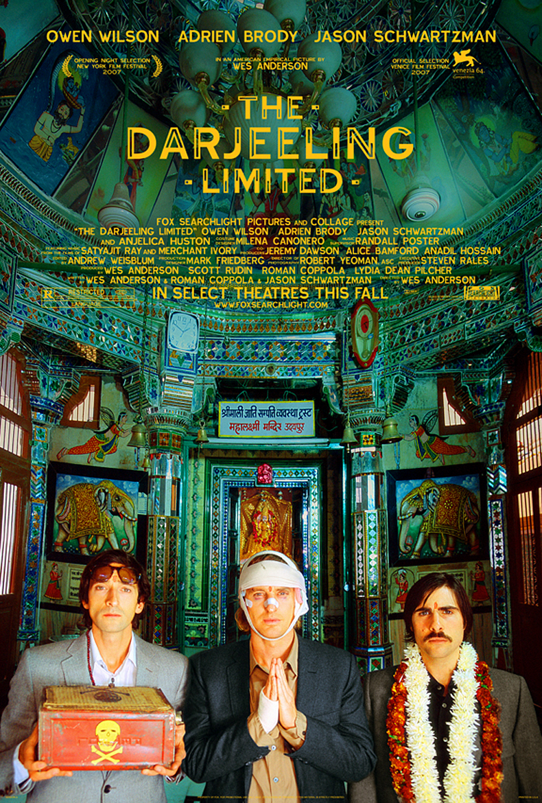 Wes Anderson At Arrivals For The Darjeeling Limited Los Angeles