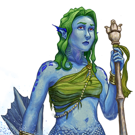 Merfolk Initiate Potrait