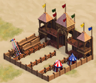 Jousting-arena