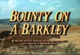 Bounty of a Barkley