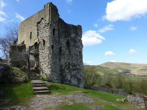 Peveril Castle, England