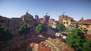 The Old Square near the northern gate.