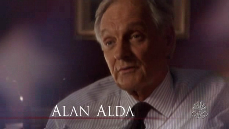 Alan Alda, West Wing Wiki