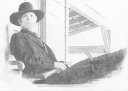 The Man in Black Reclining