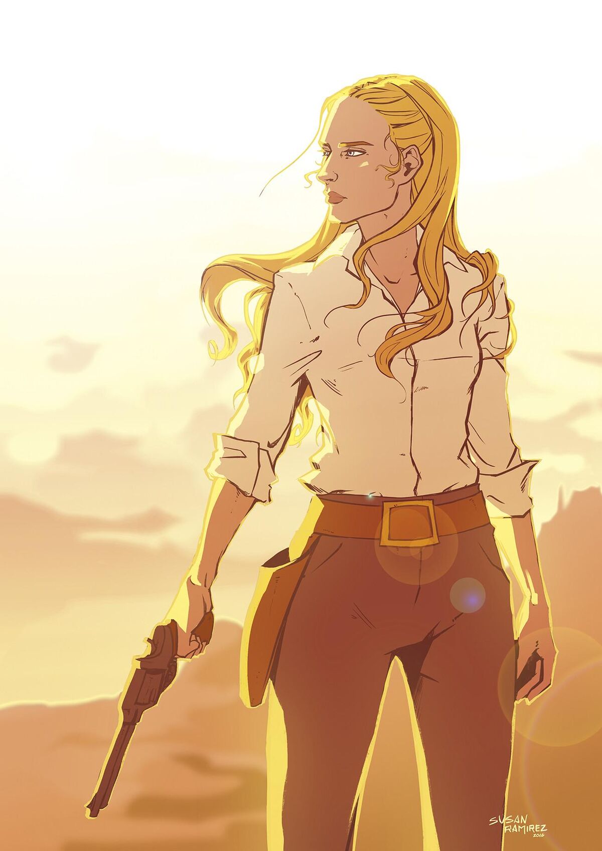 New Character based on Dolores from Westworld [Art] : r/DnD